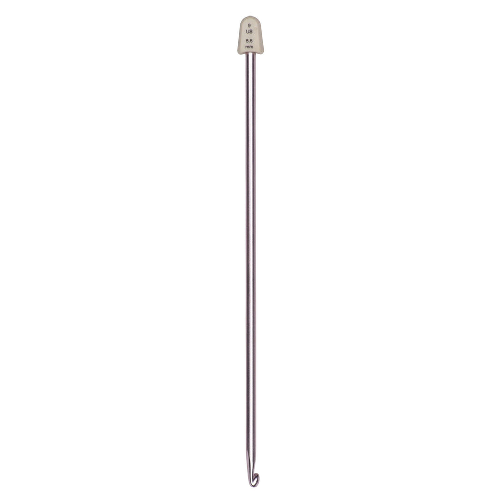 Silvalume 10" Afghan Crochet Hook