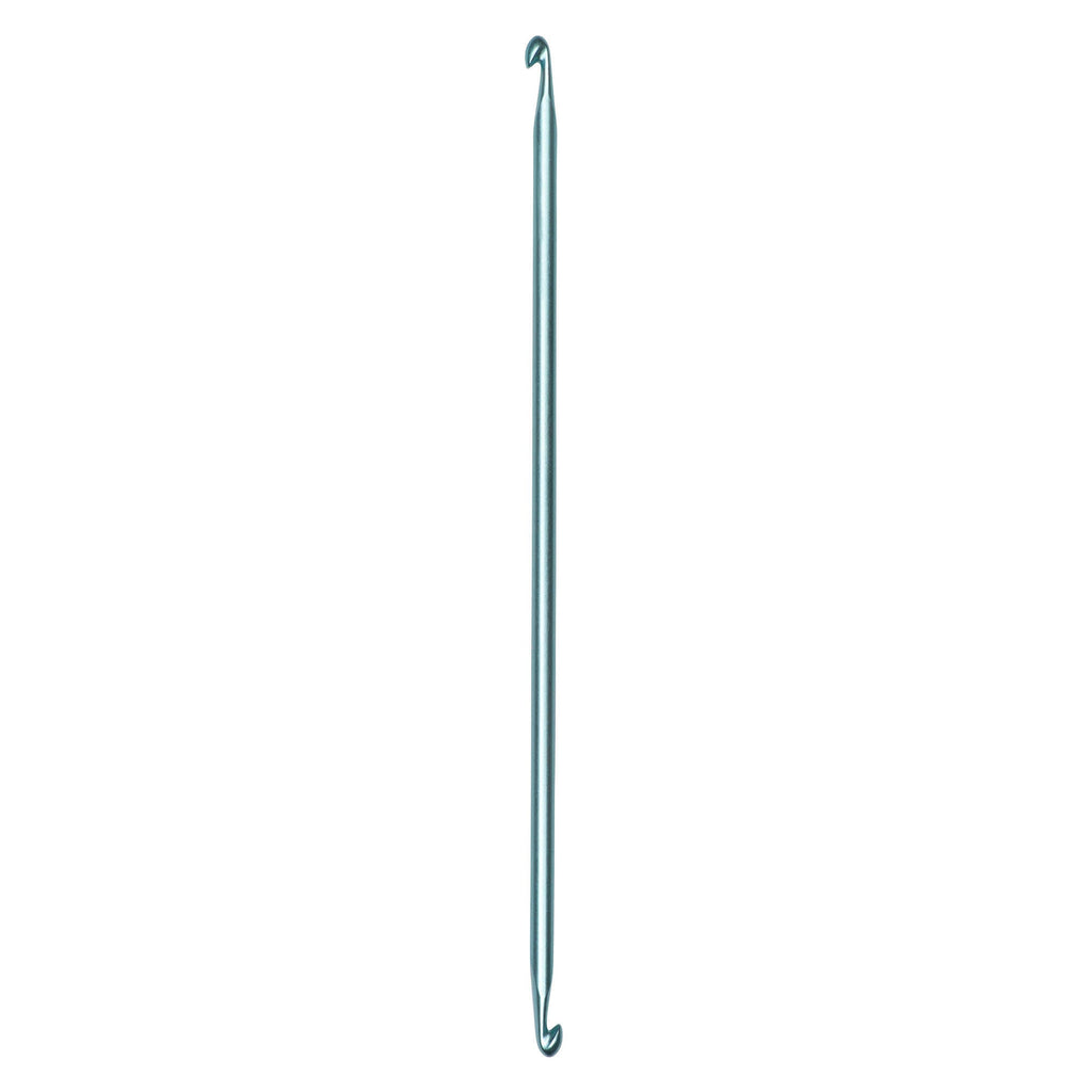 Silvalume 10" Double-End Afghan Crochet Hook