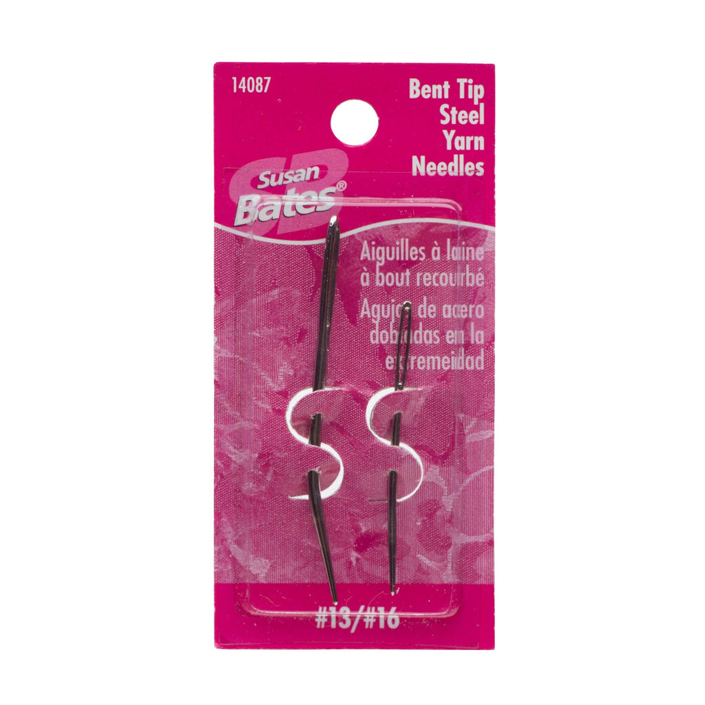 2 Pack Steel Bent Tip Yarn Needles - Clearance Items