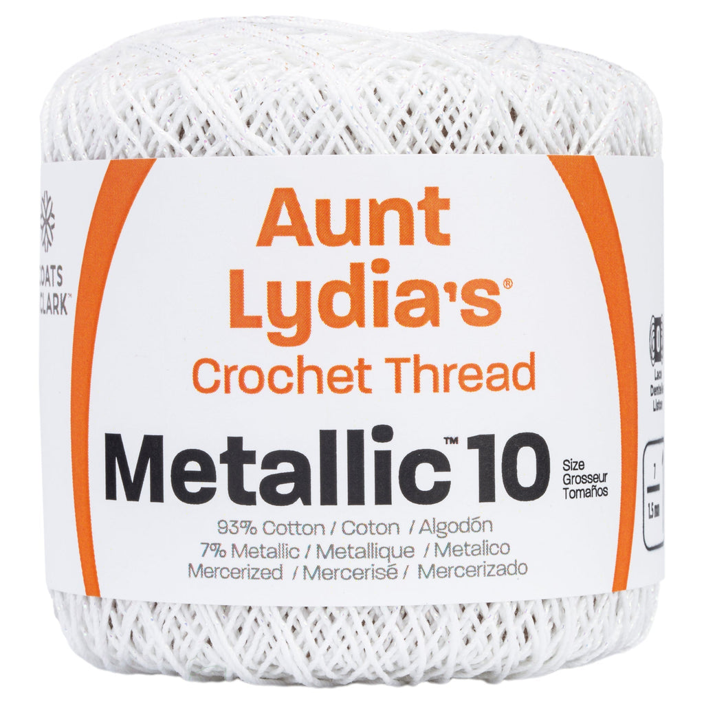 Metallic Crochet Thread Size 10