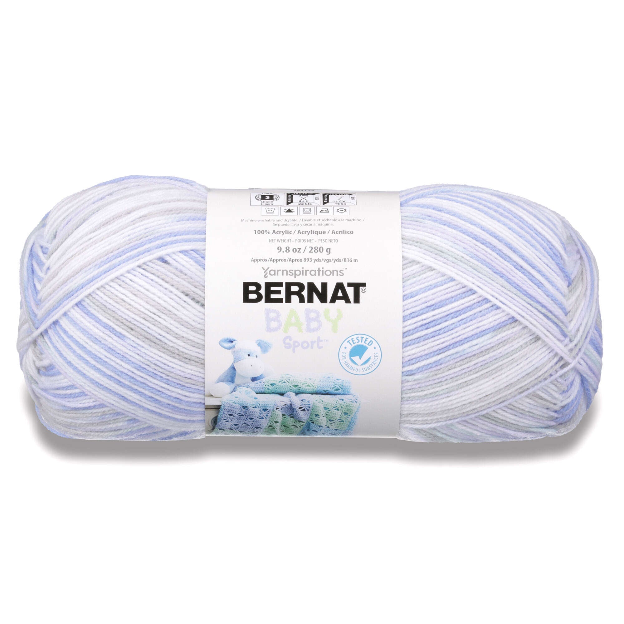 Baby Sport Ombre Yarn
