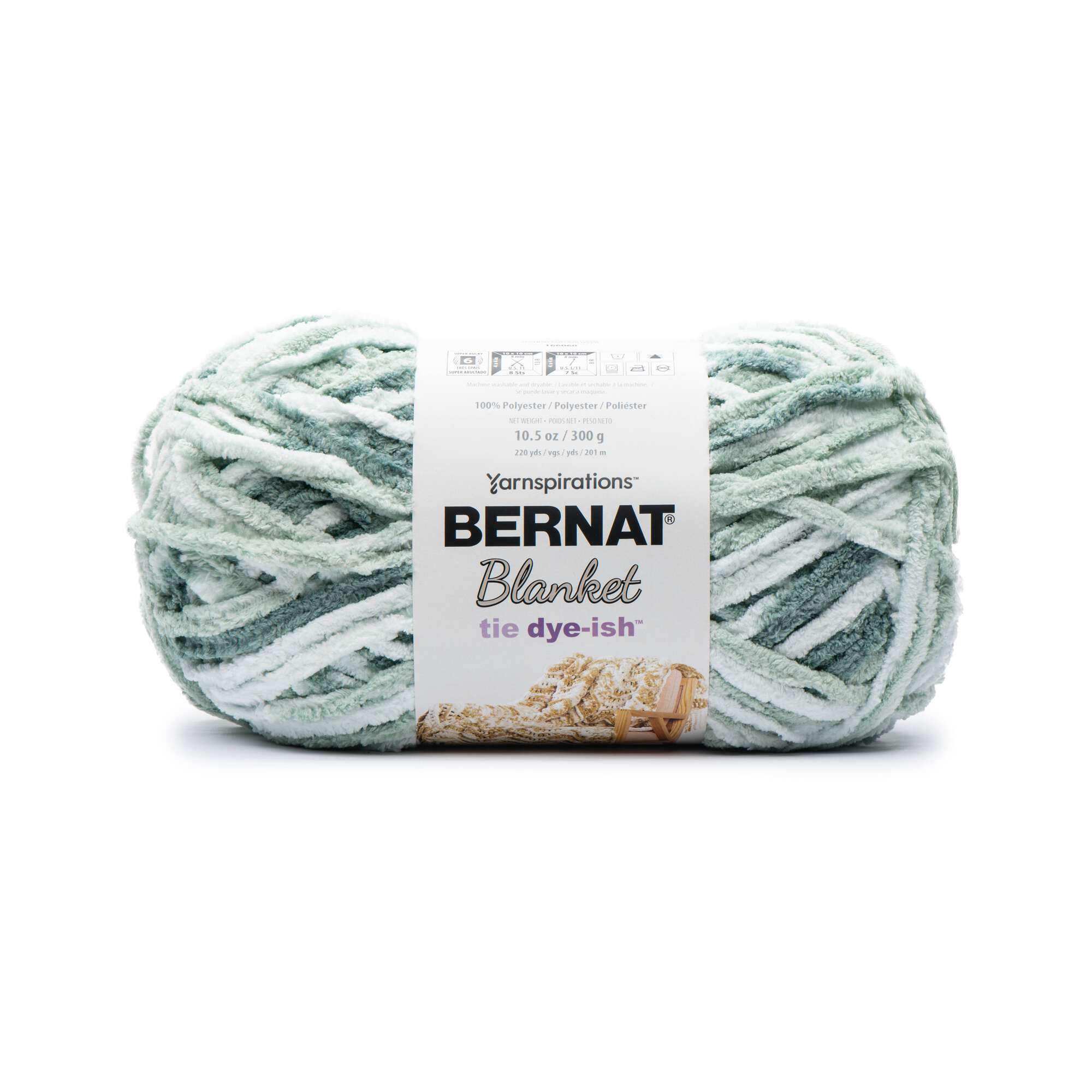 Blanket Tie Dye-ish Yarn