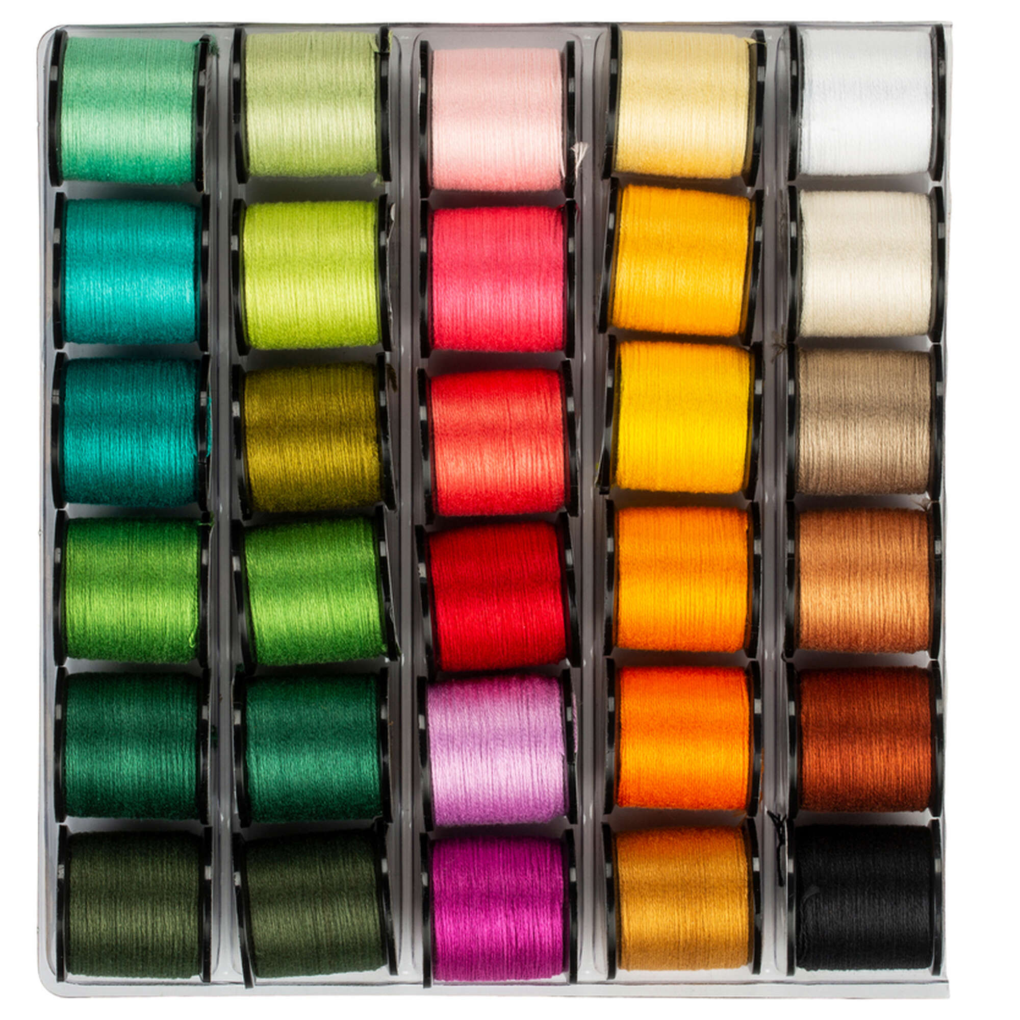 Embroidery Floss on Spools 30 Pack