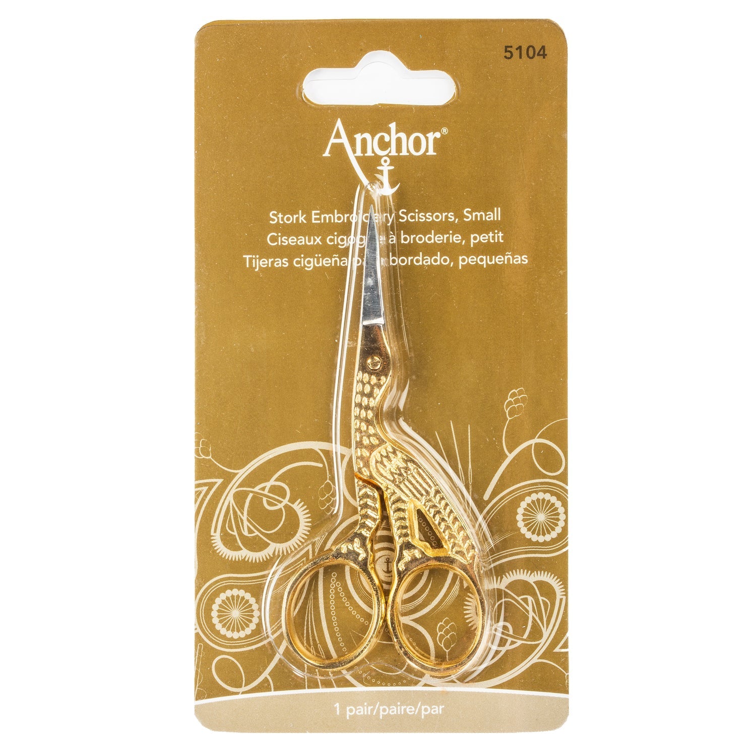 Stork Embroidery Scissors Small