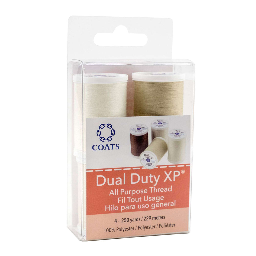 Dual Duty XP All Purpose Sewing Thread 4 Spools - Clearance Shades