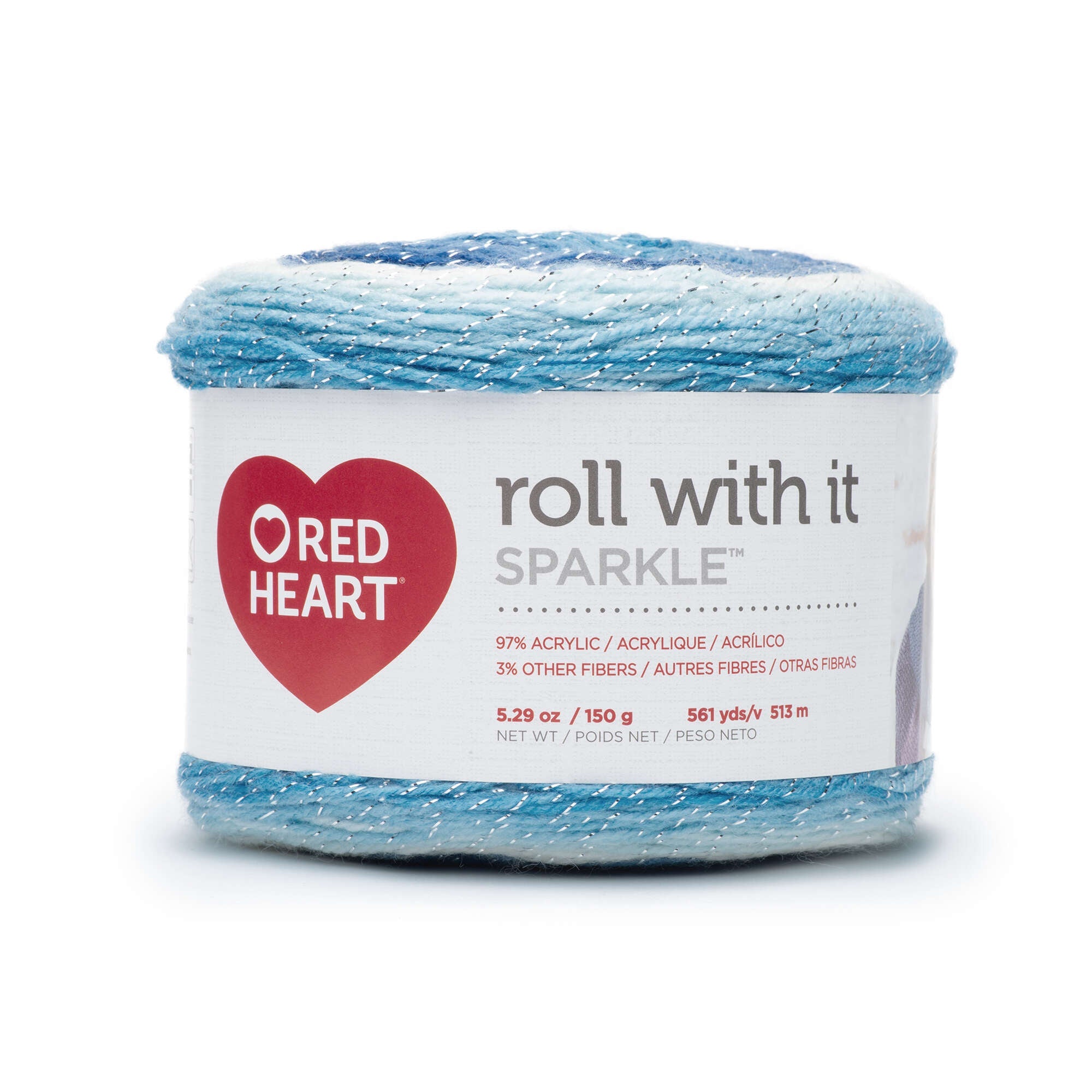 Roll With It Sparkle Yarn
