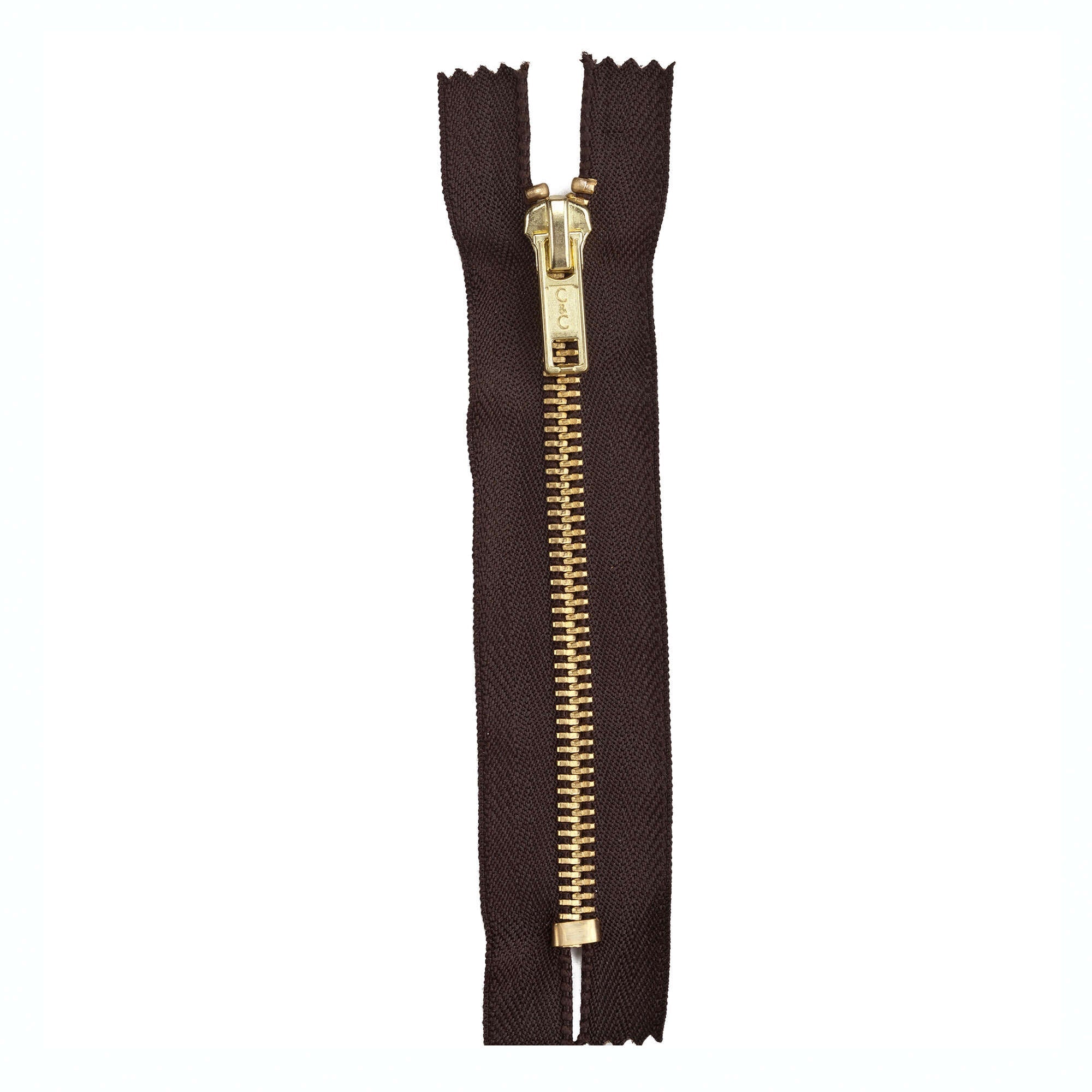 Fashion Metal Separating Brass Zippers