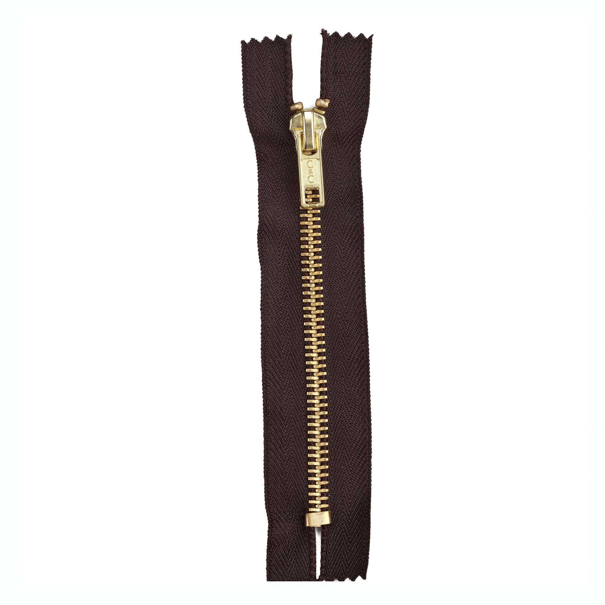 Fashion Metal Separating Brass Zippers