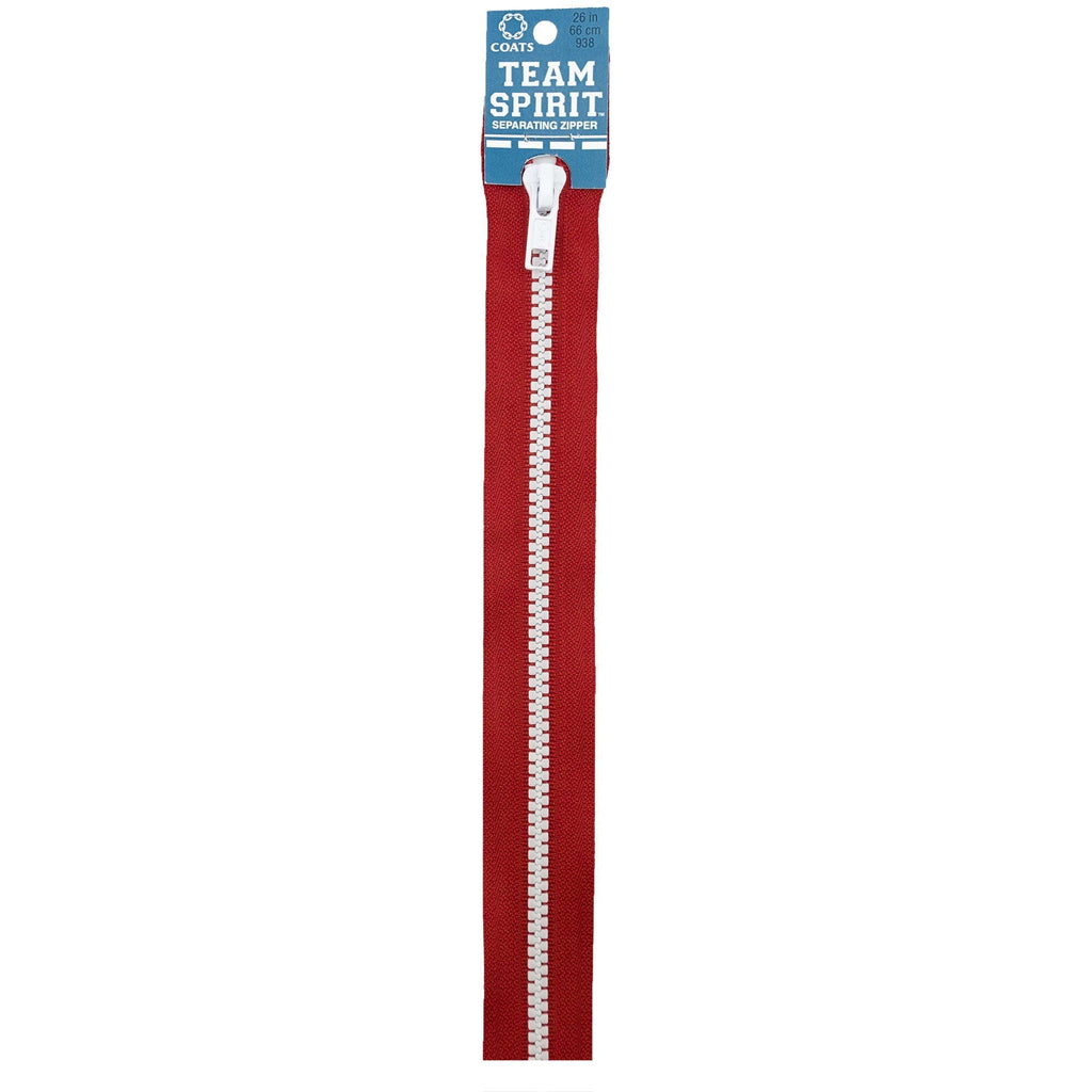 Team Spirit Zippers - Clearance Items