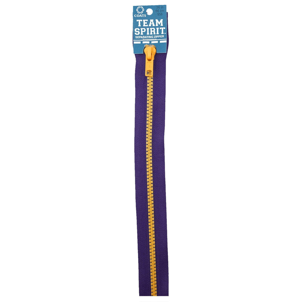 Team Spirit Zippers - Clearance Items