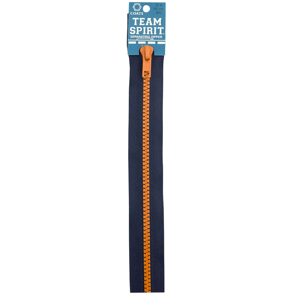 Team Spirit Zippers - Clearance Items