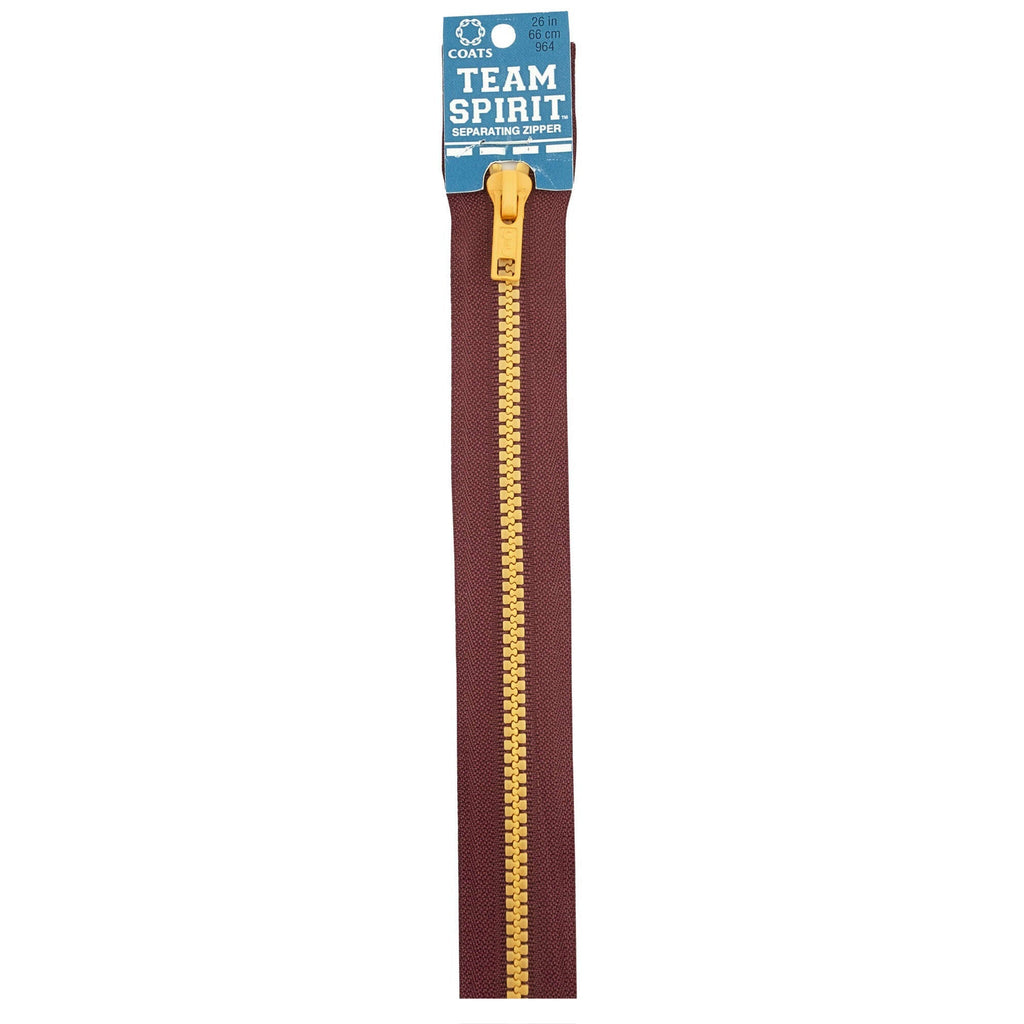 Team Spirit Zippers - Clearance Items