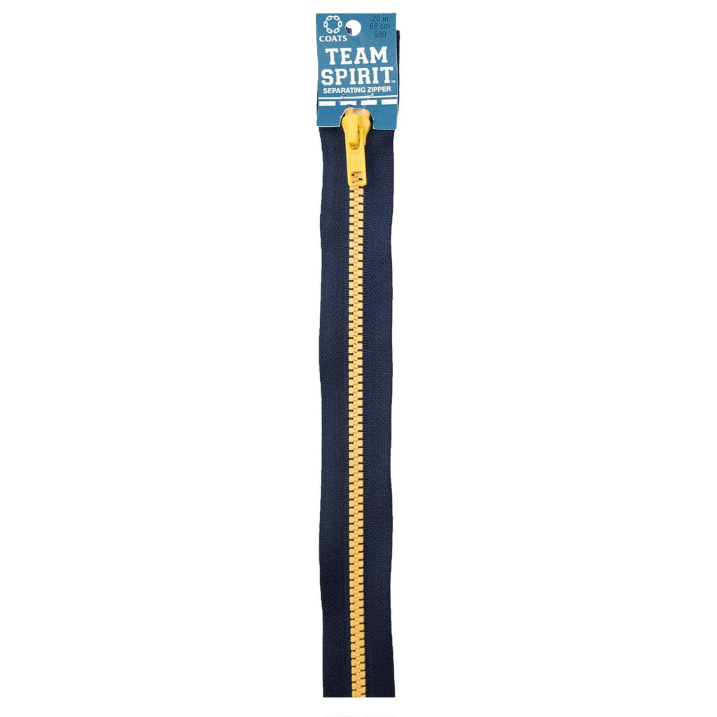Team Spirit Zippers - Clearance Items