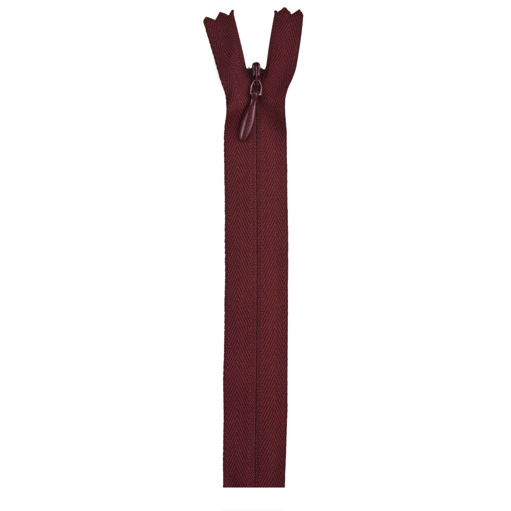Polyester Invisible Zippers - 22 inches